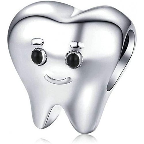 Talisman Charm argint Dinte pentru bratara Pandora