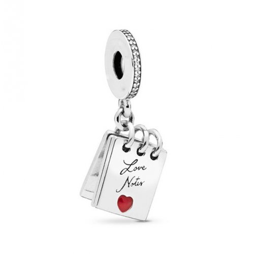 Talisman Charm Pandora argint Notebook Talisman Charm Pandora argint Notebook