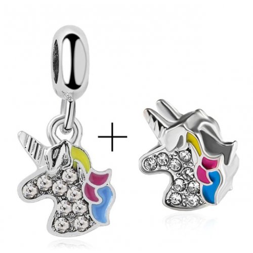 Talisman argint tip Pandora Unicornul Magic Talisman argint tip Pandora Unicornul Magic