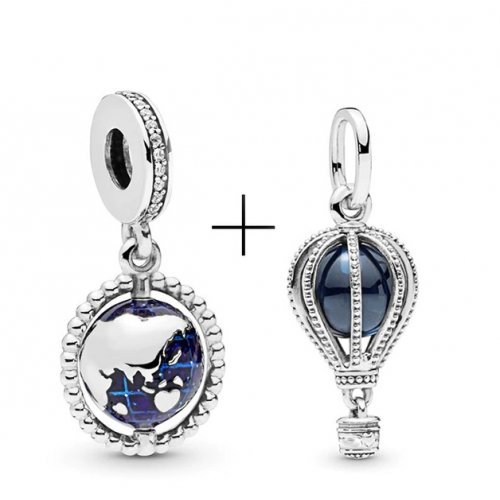 Talisman Charm Pandora argint Pamant Talisman Charm Pandora argint Pamant