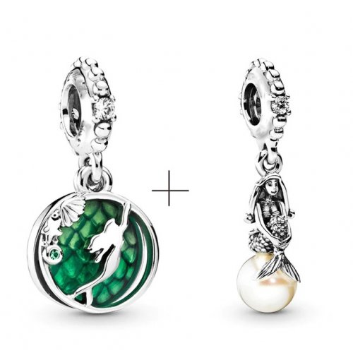 Talisman tip Pandora argint Sirena