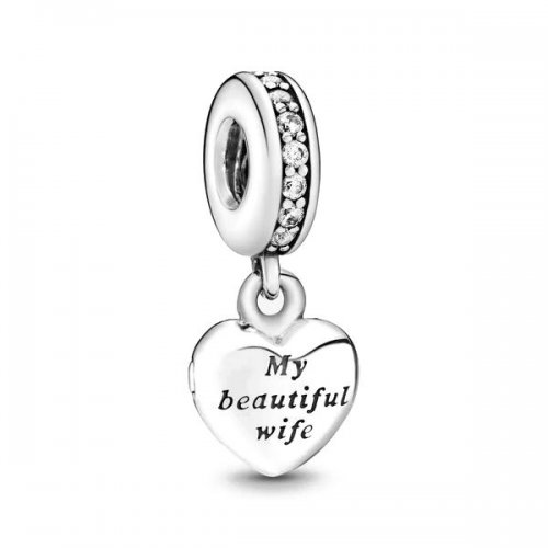 Charm talisman argint My beautiful Wife Charm talisman argint My beautiful Wife
