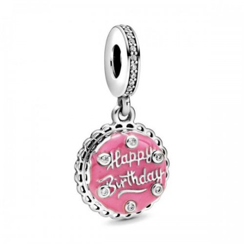 Charm pentru Pandora talisman argint Happy BirthDays